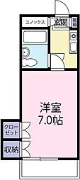 間取図画像 1K