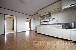 ハイツハヤシ 402 4階3DKのリビング/ダイニング