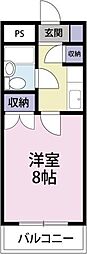 間取図画像 1K