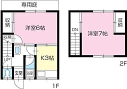 カーサ・ド・法花 2Kの間取図画像