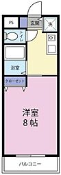 間取図画像 1K