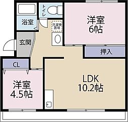 間取図画像 1SLDK