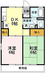 間取図画像 2DK
