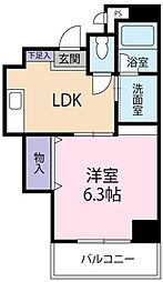 間取図画像 1DK
