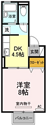 間取図画像 1DK