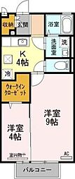 間取図画像 2K
