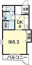 間取図画像 1DK