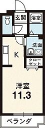 MCマンション 1Kの間取図画像
