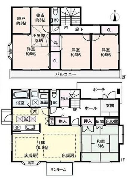 間取り：326000185460