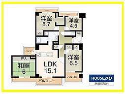 間取図画像 4LDK