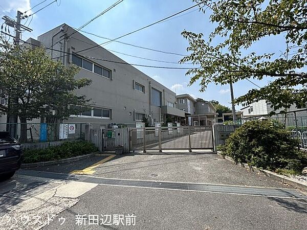 田辺中学校 1590m