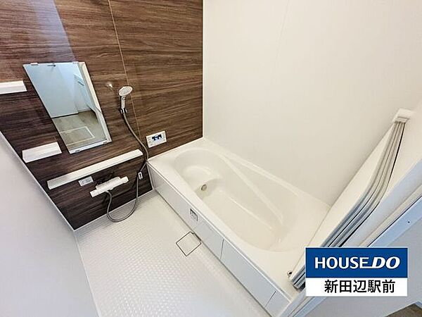 オートバスなのでボタン一つで入浴出来ますよ。