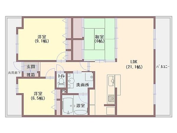 間取り：326000221903