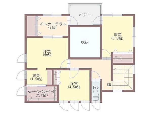 2F間取り図
