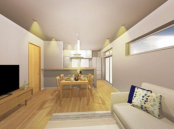 約14帖のLDKです。【画像はイメージです】