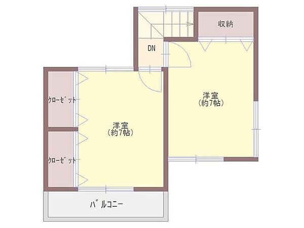 リフォーム後2F間取り図