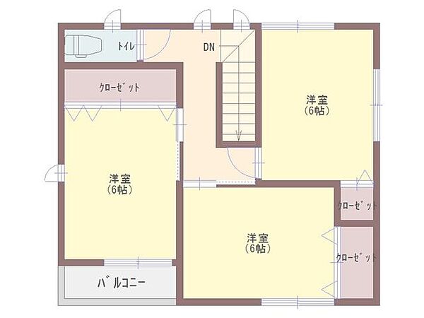 2F間取り図