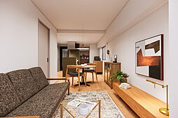 秀和目黒駅前レジデンス 1LDKのリビング/ダイニング