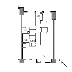 千石パインマンション 3LDKの間取図画像