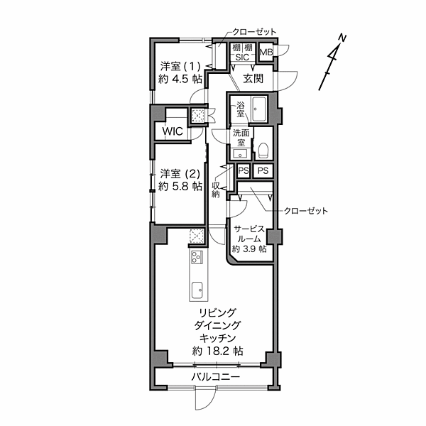 間取り：313004836672
