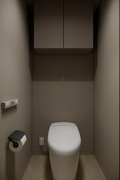 トイレは独立した手洗い器付き。※CGイメージ