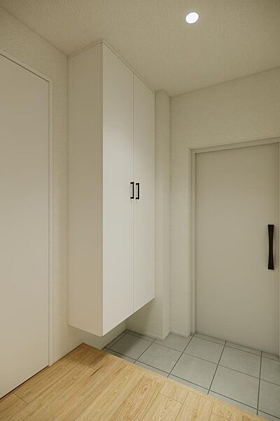 玄関。