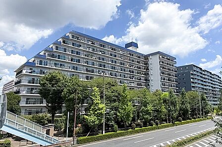 都営三田線「蓮根」駅から徒歩7分。高島通り沿いに建つ、大手ゼネコン大林組施工、1981年築、全194戸の巨大な “秀和レジデンスシリーズ” のマンション。