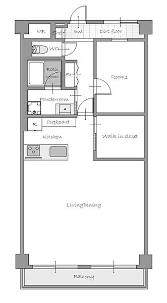 間取り：313004360797