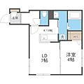 WIND HILLS 南郷1階5.0万円
