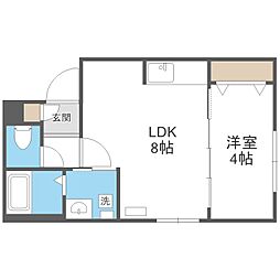 ラフィーネ発寒南 4階
