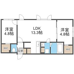 ノルフィーノＮ18 1階/-