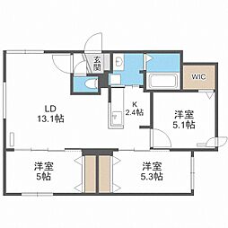 ＡＬＰＨＡ山鼻 1階