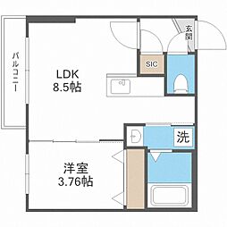 ＦＥＲＩＯ月寒中央 4階