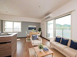 桂和レジデンス円山公園 5階2LDKのリビング/ダイニング