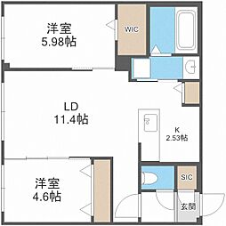 Ｓ−ＲＥＳＩＤＥＮＣＥ琴似ＩＩ 4階