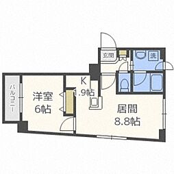 シャトレ東札幌 4階