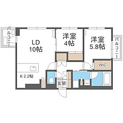 Ｓ−ＲＥＳＩＤＥＮＣＥ南円山ｂｌａｚｅ 4階