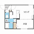 ラフィーネ月寒中央通1階4.8万円