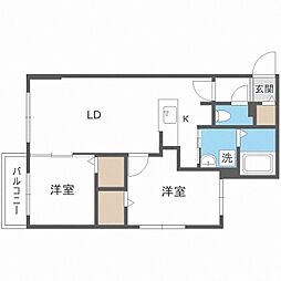 ブランシャール円山桜通り 2階