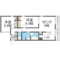 プルミエールメゾン南円山 3階