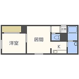 リヴェール八軒 1階