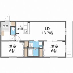 エクセルI番館 4階/-