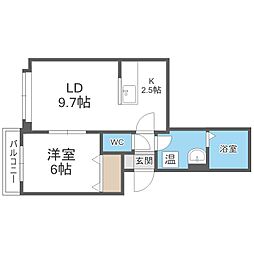 ヴィラ安富 1階