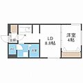 プリヴィレッジ東札幌3階5.9万円