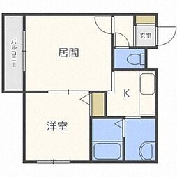 フリーデン 2階/-