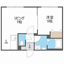 アストレア  ｜ 北海道札幌市白石区北郷三条4丁目（賃貸マンション1LDK・3階・30.96㎡） その2