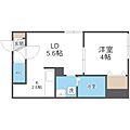 ラフォルテ桑園2階5.8万円