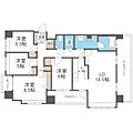 ダイアパレス札幌東アクティオ5階15.8万円