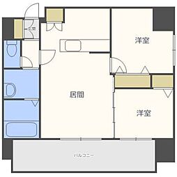 e′clair 2LDKの間取図画像
