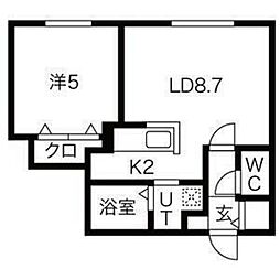 コローレ発寒南 1階
